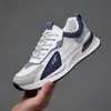 Zapatos de Hombre Nuevos de Verano de Cuero Casuales Suela Suave Transpirables Antideslizantes Resistentes al Desgaste Deportivos Zapatos de Malla para Correr Amortiguación