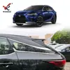 Adecuado para Lexus 23 Rx Molduras Inferiores Galvanizadas para Ventanillas Traseras Laterales Modificadas y Parches de Tira Brillante Especial para Ventanas