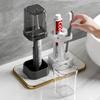 Prateleira Vertical Doméstica para Escova de Dentes Quarto de Dormir Rack de Armazenamento de Pasta de Dente Escova de Dente Elétrica Armazenamento de Pasta de Dente Artigos de Higiene Pessoal