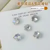 Video de Uñas Artísticas Color Moonlight Ultra Brillante de Moda Producto Terminado con Diamantes Apilados de Cristal y Perlas Decoración Popular de Diamantes Irregulares en Forma de Corazón, Rectangulares y de Ángulo Recto