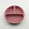 Aliexpress Talheres de Silicone para Comida de Bebê com Ventosa Reforçada, Prato Dividido, Anti-Queda, Fácil de Limpar, Em Conformidade com os Padrões do Sudeste Asiático