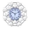 Reloj de alta gama estilo europeo reloj de pared decorativo para sala de estar reloj de pared artístico de engranajes circulares reloj de pared nuevo 2024