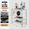 Aparador Genuíno Estilo Nórdico Gabinete Lateral de Sofá Rack de Armazenamento para Sala de Estar Gabinete de Revista de Chão Gabinete de Armazenamento Simples Multifuncional
