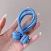 Elástico de Cabelo Altamente Elástico e Durável para Mulheres, Rabo de Cavalo Alto, Acessórios de Cabelo de Bola Anticolapso, Elástico de Cabelo Forte para Meninas