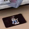 Alfombra de Piso para Perros Ins Coreana Alfombra para Sala de Estar en Casa Alfombra para Baño Puerta Alfombrilla Absorbente Antideslizante para Pies Manta para Mesita de Noche de Dormitorio