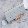 2024 Nueva Cartera Pequeña para Mujer Diseño de Nicho Largo Sentido del Diseño Estilo Ins Cartera para Mujer Estilo Coreano Billetera para Monedas de Estudiante Moderna