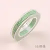 No. 72 Hilo de jade trenzado cuerda de mano cuerda trenzada a mano pulsera de cuerda cuerda trenzada línea roja cuerda con colgante material para manualidades