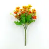 Flores de Margarita Artificiales para Decoración de Cesta de Flores de Valla de Balcón Exterior Proyecto de Arreglo de Crisantemo Silvestre Bonsái Venta al por Mayor