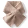 Novo Cachecol 100% Caxemira Pura Macio e Fofo Ponto Entrançado Temporada Outono e Inverno Quente e Proteção contra Frio Unissex Estilo Simples Macio Versátil