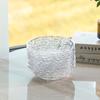 Borda de prata Ripple Fruit Plate Household Living Room Plate Prato de frutas Phnom Penh Bolo de sobremesa transparente Osso cuspindo talheres