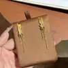 Brincos de Tarraxa Dourados Nobres e Deslumbrantes com Espiga de Trigo e Franja para Mulheres, Estilo Étnico e Estilo Liso