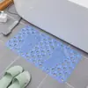 Alfombrilla de Piso de Silicona Masaje Antideslizante Baño Regadera Bañera PVC Forma Irregular Ventosa Alfombrilla para Pies