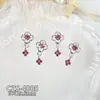 Accesorios Populares para Uñas con Borlas de Aleación y Diamantes Rosas, Colgante de Mariposa y Corazón de Plata Ultrabrillante de Lujo Ligero, Accesorios para Uñas Portátiles