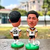 Figuras de Selecciones Nacionales Temáticas de Fútbol: Yamal, Haaland, Brasil, Argentina, España, C. Muñecos de Ronaldo, Messi