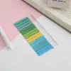 Conjunto de Notas Adesivas Série de Cores Morandi Estilo Ins, Notas Adesivas Coloridas Adesivas, Papel para Diário, Adesivos Decorativos