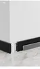 Zoclos Curvos de Aleación de Aluminio R25R40 con Diseño a Presión de Arco Interno y Externo