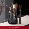 Cerimônia do Chá Seis Cavalheiros Conjunto Kung Fu Acessórios para Conjunto de Chá Cerimônia Completa do Chá Luxo Acessível Preparo do Chá Faca para Chá Pinça para Chá Pincel Suprimentos