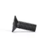 Tornillos Negros de Cabeza Avellanada Phillips Tornillos Negros de Cabeza Plana Gb819 Tornillos de Fijación M2M2.5M3M4M6M6M8M10