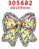 Acessórios de Acrílico Desenho Animado com Glitter Transfronteiriço Acessórios para Joias DIY de Resina Patch Grampo de Cabelo Grampo de Cabelo Gt-Y-256724