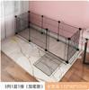 Jaula para Gatos Interior Grande Pequeña Perro Chinchilla Conejo Parque Valla Aislamiento Puerta Barandilla Anti-Salto Valla para Mascotas