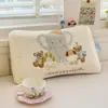 Almohada Refrigerante de Memoria Linda de Dibujos Animados para Niños Núcleo de Almohada para Jardín de Infancia Soporte Cervical para Niños Núcleo de Almohada de Espuma Viscoelástica Venta al por Mayor