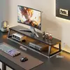 Suporte de altura ajustável para computador, suporte para laptop, elevador de tela de monitor, suporte de exibição para mesa de escritório