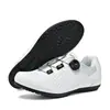 2026 Novo Conjunto de Sapatos com Trava para Bicicleta de Estrada de Fivela Única, Sapatos de Ciclismo Respiráveis de Verão Sem Trava, Sapatos Assistivos para Bicicleta com Solado Plano