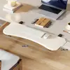 Tablero de Extensión Plegable para Escritorio de Computadora Soporte para Ratón Accesorios para Computadora Alfombrilla para Ratón Soporte para Brazo Estante para Codos Tablero de Soporte