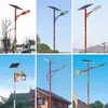 Farolas de Estilo Étnico Yungui, Calles Exteriores Estilo Chino, Características Étnicas, Farolas Solares, Luces LED Étnicas de Pastizales