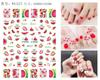 Pegatina para Uñas con Arte de Frutas Estilo Deslumbrante Little Red Book Sandía Piña Arándano Pegatina para Uñas con Arte de Frutas WG314-330