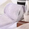 Cinta de gasa a cuadros de color liso accesorios para el cabello material de bricolaje ramo regalo correa de envoltorio hecho a mano cinta de lazo cinta