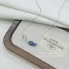 Colar de Peixe Infantil e Simples, Divertido e Personalizado, Versátil Colar de Corrente de Clavícula Osso de Cobra Infantil, Colar de Corrente de Clavícula Coração de Menina de Nicho