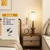 Lámpara de pie romana de columna vintage italiana, lámpara de mesa de lujo ligero para mesita de noche de dormitorio junto al sofá de la sala de estar, con un toque medieval