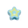 Acrílico DIY Joyería Hecha a Mano Accesorios Pequeños Flor Cuadrado Estrella de Cinco Puntas Cuentas Sueltas Collar de Cuentas Llavero Colgante