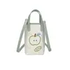 Mini Bolsa de Mão Bordada Exquisita Moda 2025 Nova Fofa Bolsa para Celular Doce Bolsa Transversal de Ombro