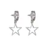 Pendientes dulces y frescos en forma de estrella, un diseño minimalista y único con un toque de lujo, perfectos para quienes aprecian la elegancia discreta y el estilo de alta gama.. Disponible al por mayor