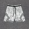 Pantalones Cortos de Baloncesto Aj Flying Man para Hombre Deportivos Casuales Estilo Americano Pantalones de Cuarto Sin Rodilla Verano Sueltos Transpirables Pantalones Cortos para Correr