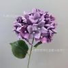 Arranjo de Cena com Flores Artificiais, Flores Artificiais da Série Roxa para Celebração de Casamento, Arranjo de Flores de Chão, Decoração Suave e Flores para Paisagismo de Salão de Casamento