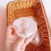 Goma suave tpr casero diy concha bola descompresión océano cuero vacío hecho a mano bola juguete pellizcar música waterpolo gota bola de polvo de oro