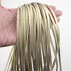 Corda de couro espessada acessórios de vestuário tira de couro vivo de couro cordão de couro cinto de couro dobrado quatro vezes tira de couro dobrada em quatro botão de nó acessórios para roupas de boneca