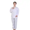 Traje de ropa de trabajo para fábrica de alimentos manga larga taller de producción fábrica de harina ropa limpia de fábrica ropa de fábrica logo impreso y bordado ropa de trabajo para alimentos