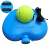 Entrenador individual de tenis para principiantes traje de entrenamiento para adultos base de agua y arena con cuerda de banda elástica de rebote