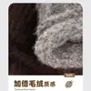 Gorro de Lana Cálido Estilo Sichuan Extra Grande con Protección para las Orejas, Gorro Lei Feng Adelgazante con Correas, Gorro para Clima Frío para Otoño e Invierno, Montaña Changbai
