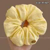 Novo modelo 2026 scrunchie de cetim preto para mulheres, elástico de cabelo de alta qualidade, elástico elegante para rabo de cavalo baixo, acessório de cabelo estilo casual
