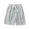 Shorts de Waffle de Verano para Hombre Casual Modernos Pantalones Versátiles Pantalones Juveniles con Cordones Nuevo Estilo Pantalones Exteriores