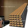 Painéis à prova de som com grade côncava-convexa transfronteiriços para paredes de fundo, salas de conferência, salas de piano, painéis de parede decorativos, adesivos de parede autoadesivos, painéis absorventes de som