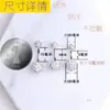 Directo de fábrica multicolor pedrería alta calidad estrella Shambhala bola piercing ombligo joya anillo ombligo 5+8