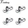 Base de aleación de titanio F136 Joyería para piercing corporal de clavo incrustado Cuerpo de clavo incrustado de titanio G23 Joyería para clavo incrustado con rosca interna Accesorios de implante subcutáneo