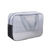 Bolsa de lavado impermeable de gran capacidad para hombre, bolsa de viaje portátil, bolsa de almacenamiento transpirable de malla, bolsa de cosméticos