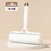 Rolo Tira-Fiapos com Cabo Longo, Escova Rolo Pegajosa Substituível para Limpar Cama, Varrer Poeira do Chão e Remover Pelos, Papel Descartável